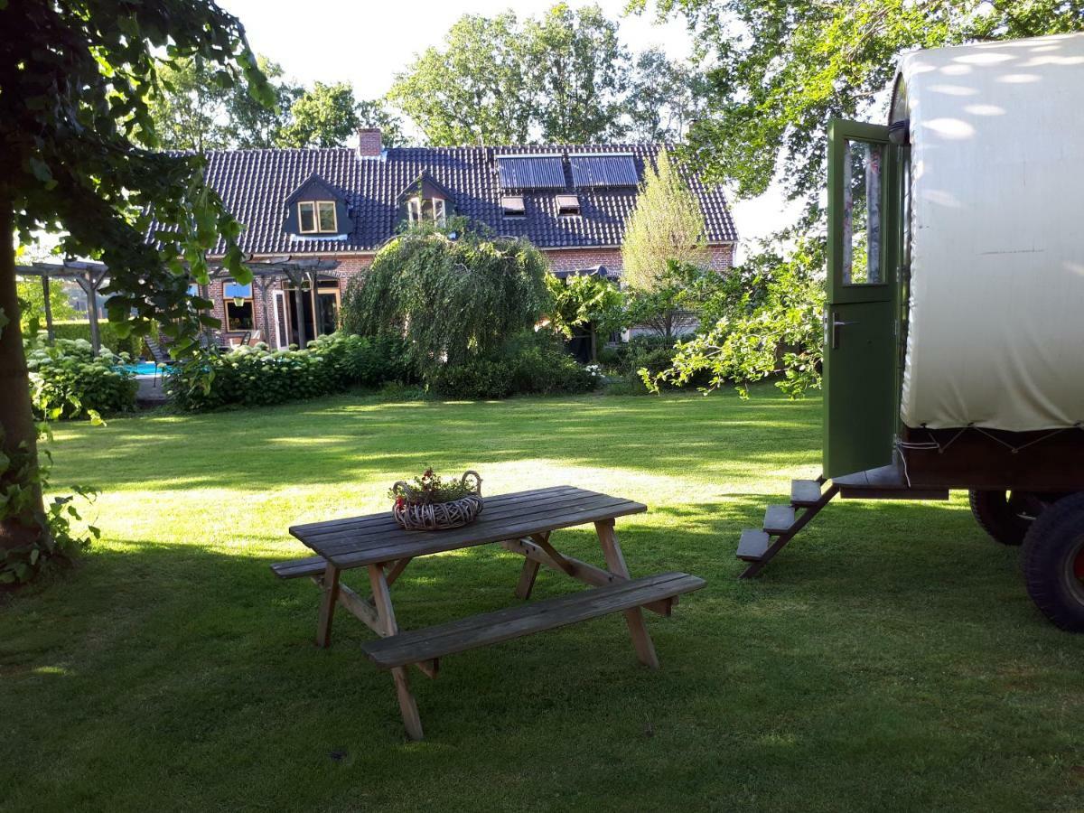 Irish Bowtop Op Het Platteland Van Huize Ouwervelden Wouwsche Plantage 외부 사진